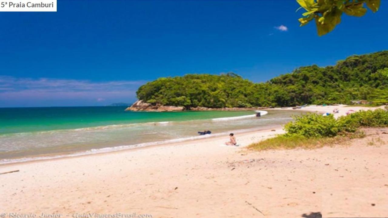 Apartamento Ubatuba - Praia grande - 80m da Praia - Até 8 Pessoas - Praia Grande Ubatuba - 2 Quartos Exterior foto